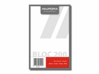Kladblok Aurora 135x210mm blanco 200 vel 45gr