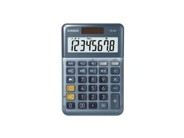Casio MS-80E Bureaurekenmachine, 8-cijferig, Blauw