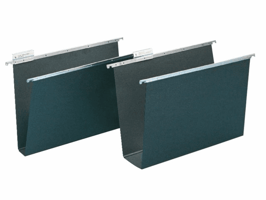 Hangmap Djois Alzicht folio frontaal U-bodem 40mm zwart