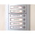 Labeltape Dymo LabelManager D1 polyester 6mm zwart op wit