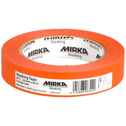 Masking Tape 120°C Oranje 24mmx50m, 36/Pak