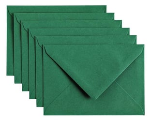 Envelop Papicolor C6 114x162mm Dennengroen artikel afbeelding