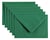 Envelop Papicolor C6 114x162mm Dennengroen artikel afbeelding