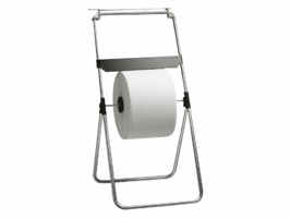 Poetspapierdispenser Satino CR1 vloerstandaard 332370