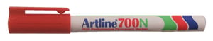 Viltstift Artline 700 rond 0.7mm rood