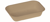 Suikerriet bakje 850ml/22,9x15,3x5cm bruin artikel afbeelding