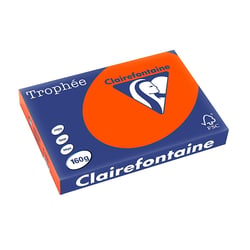 Papier CF A3 160g kardinaalrood/pk250v