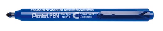 Viltstift Pentel NXS15 blauw 1mm