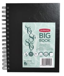 Schetsboek Derwent BIG BOOk A5 harde kaft artikel afbeelding