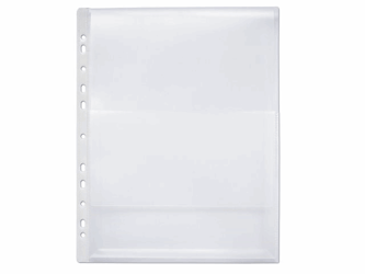 Elba Showtas met expansieplooi A4, PP, 200 mu, 11 gaats, met klep (pak 10 stuks) artikel afbeelding
