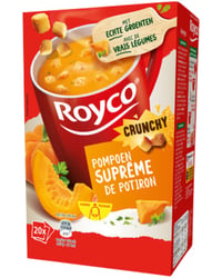 Royco pompoensoep Supreme met croutons 20 zakjes