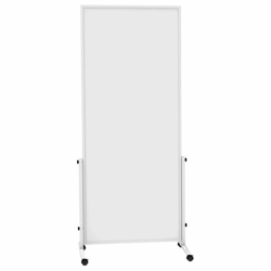 Whiteboard MAUL®solid easy2move, mobiel h x d = 1965x640 mm, wit bord-h x b = 1800x750 mm artikel afbeelding