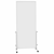 Whiteboard MAUL®solid easy2move, mobiel h x d = 1965x640 mm, wit bord-h x b = 1800x750 mm artikel afbeelding
