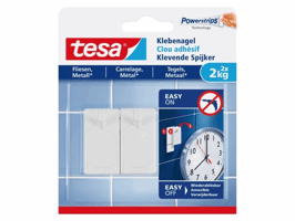 Klevende Spijker tesa® tegels & metaal 2kg wit