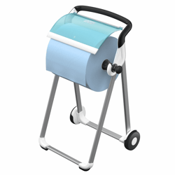 Tork Vloerstandaard Kunststof Wit/Turquoise W1 - Tork 652000 artikel afbeelding