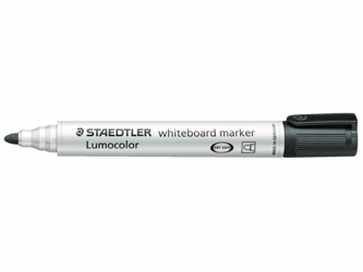 VILTSTIFT STAEDTLER 351 WHITEBOARD ROND 2MM ZWART 