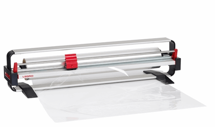 Dispenser tbv 1 rol, Ø 15.5 cm, max. rolbreedte 65 cm, incl. 1 snijmes en onderbouwklemmen artikel afbeelding