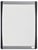 Whiteboard Nobo 28x21.5cm gewelfd