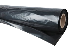 LDPE Folie 300cm x 100 mt. 50 micron. Zwart
