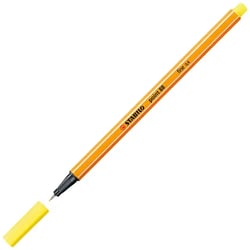 Fineliner STABILO point 88/24 citroen geel