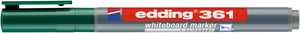 Viltstift edding 361 whiteboard rond groen 1mm