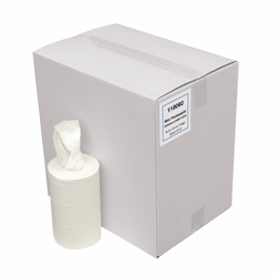 Mini rol cellulose 2 laags 20 cm x 60 meter.