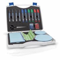 Presentatiebox, met alle toebehoren, h x b x d = 275x340x85 mm