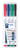 Whiteboard marker LC 301 1mm assorti/pk4