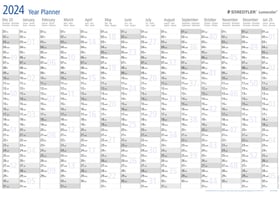 Jaarplanner 2026 Staedtler Lumocolor 84x60cm oprolbaar