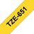 P-Touch TZE labeltapes Zwart op geel TZE-651 24 mm