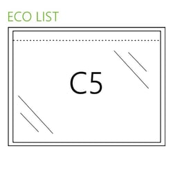 Eco-List paklijst envelop 228mm x 165mm C5
