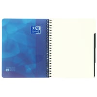 Projectboek Oxford School A4+ lijn 4-gaats 240 pagina's 80gr blauw