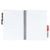 Projectboek Pukka Metallic B5 lijn 4-tabs 200 pagina's 80gr groen