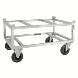 Rijframe voor pallets, verzinkt, hoogte 700 mm, zonder vastzetters