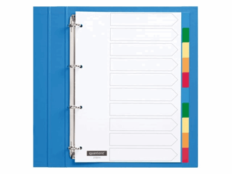 TABBLAD QUANTORE 4R PP 10DELIG ASSORTI artikel afbeelding