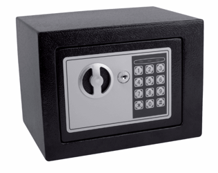 Kluis Pavo mini 230x170x170mm elektronisch zwart artikel afbeelding