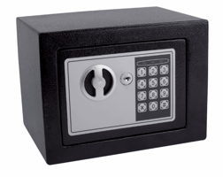 Kluis Pavo mini 230x170x170mm elektronisch zwart