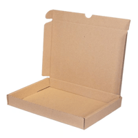 Brievenbusdoos bruin A5, 215x155x25mm
