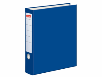 Staples Kunststof ordner Rugbreedte 80 mm, blauw artikel afbeelding