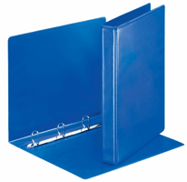 Presentatieringband Esselte Essentials panorama A4 4-rings D-mechaniek 25mm blauw