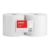 Poetsrol Katrin 481856 Plus 2laags 36,5x38cm wit 2x1000vel