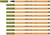 Fineliner STABILO point 88/37 modder groen