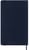 Notitieboek Moleskine large 130X210mm lijn hard cover sapphire blue