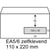 Envelop Raadhuis 110x220mm VR P/S/ds500