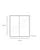 Paperwise/PLA vensterzak 230x210x(2x35)mm, met zijvenster