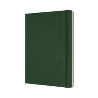 Notitieboek Moleskine XL 190x250mm blanco hard cover myrtle green