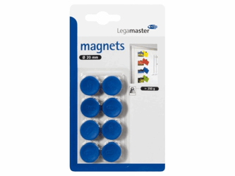 MAGNEET LEGAMASTER 20MM 250GR BLAUW artikel afbeelding