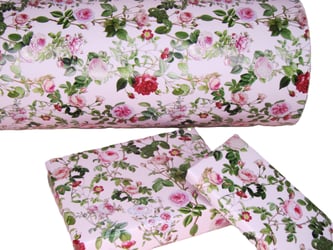50cm x 150 mtr. gecoat papier 65gram, design
