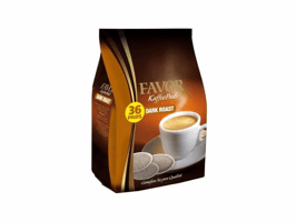 FAVOR Koffiepads Dark Roast 36 stuks (pak 36 stuks)