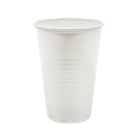 Beker wit 180ml, Ø70mm plastic automaat